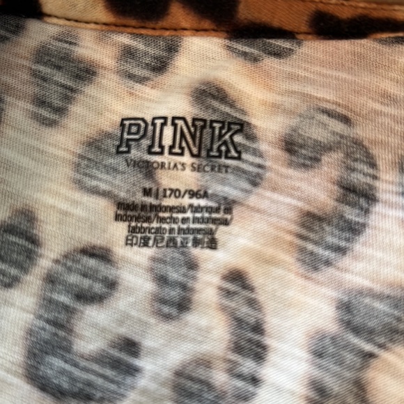 Victoria’s Secret Pink Leopard Tee - Picture 3 of 4